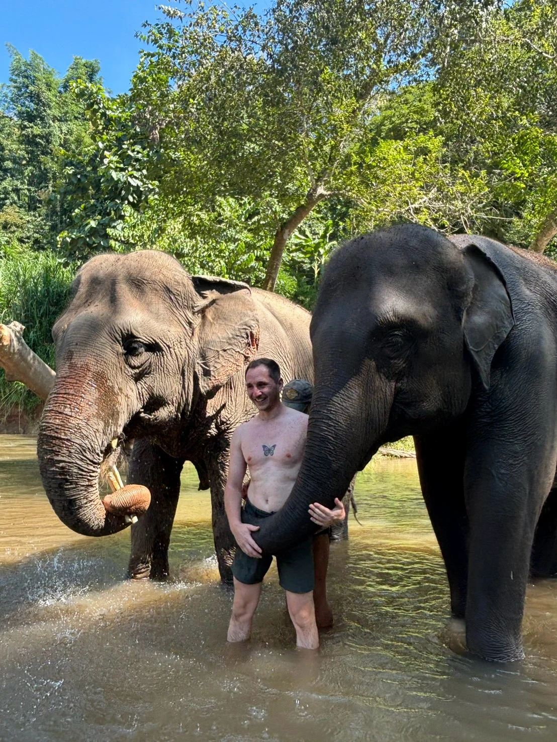 Elephant sanctuary ,waterfall,bamboo rafting — gallery photo 7