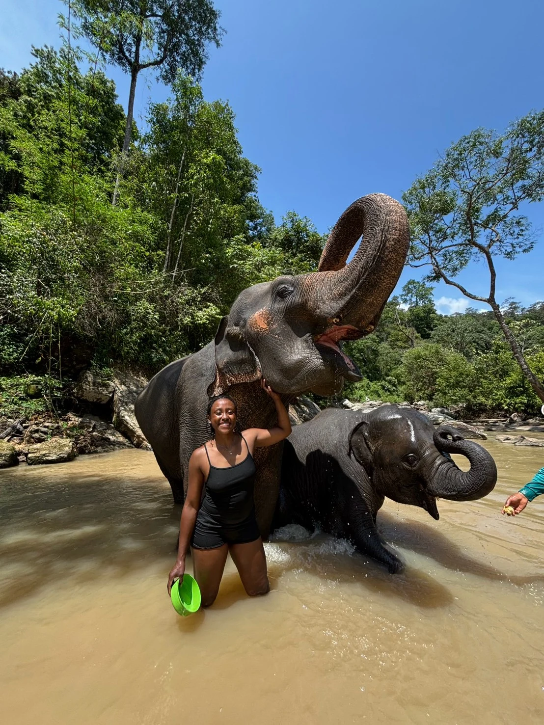Elephant sanctuary ,waterfall,bamboo rafting — gallery photo 16