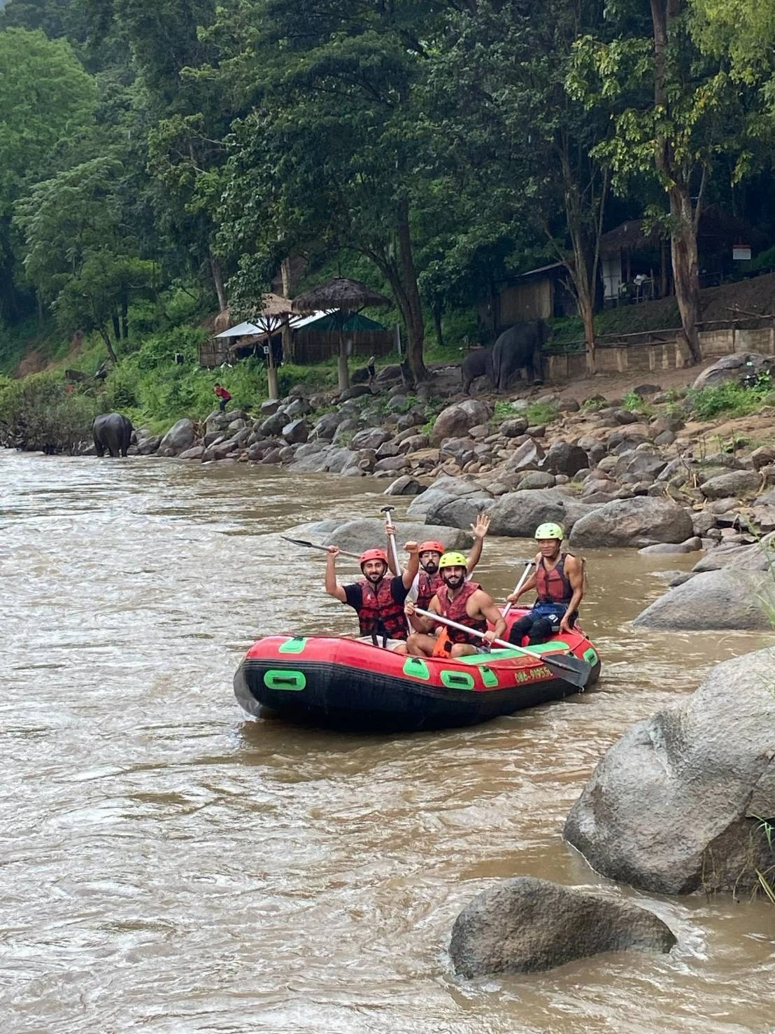 Sticky waterfall & white water rafting — gallery photo 6